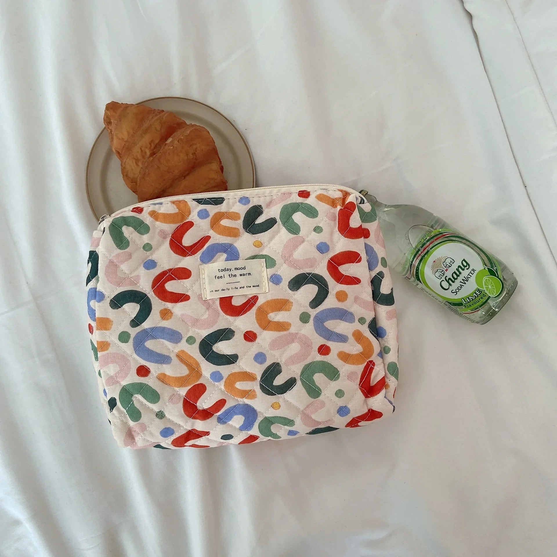 Women’s Travel Cosmetic Bag – Large Capacity Zipper Makeup Pouch